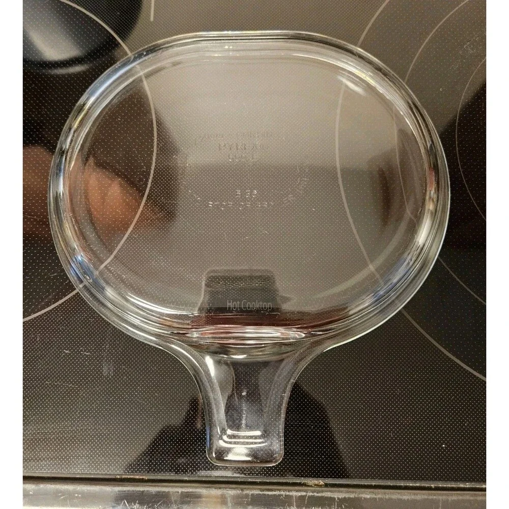 Vintage Pyrex Clear Oval 600-B B36 (Grab-It) Casserole Replacement Lid